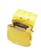 Рюкзак желтый с декором | 5386053 | фото 3