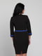 Платье черно-синее | 5419728 | фото 3