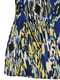 Блуза для вагітних синьо-жовта з принтом | 5355151 | фото 3
