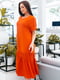 Платье оранжевое | 5423674 | фото 3