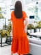 Платье оранжевое | 5423674 | фото 4