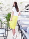 Сукня біло-жовта | 5379601 | фото 4
