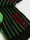 Шкарпетки лижні чорно-зелені | 5260409 | фото 3