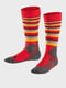 Шкарпетки лижні червоно-помаранчеві | 5260377