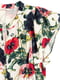 Платье кремового цвета в цветочный принт | 5431547 | фото 3