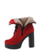 Ботинки красного цвета | 5436382 | фото 5