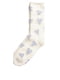 Носки молочного цвета с принтом | 5418059