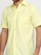 Рубашка желтая | 5443806 | фото 4