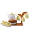 Чайний набір (13 предметів) на бамбуковій підставці | 5443273