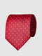 Краватка червона в горох | 5444485