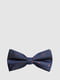 Краватка-метелик синя в горошок | 5444501