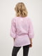 Блуза розово-белая в полоску | 5445445 | фото 4