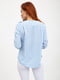 Блуза біло-блакитна в смужку | 5445453 | фото 4