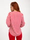 Блуза красно-белая в полоску | 5445455 | фото 4
