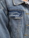 Куртка джинсовая синяя | 5445529 | фото 5