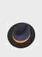 Шляпа сине-коричневая | 5442608 | фото 2