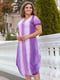 Сукня біло-фіолетова з переливом | 5447046 | фото 2