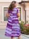Платье фиолетовое с переливом | 5447047 | фото 2