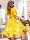 Сукня жовта в квітковий принт | 5447123 | фото 4