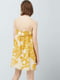 Сукня жовта в принт | 5448529 | фото 2