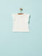 Блуза белая с принтом | 5435599 | фото 2