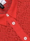 Блуза красная с узором | 5324192 | фото 3