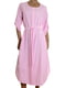 Сукня рожева в смужку | 5455435