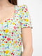 Сукня оливкового кольору в квітковий принт | 5456608 | фото 5