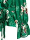 Блуза зелена в квітковий принт | 5402163 | фото 3