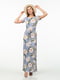 Сукня лавандового кольору в квітковий принт | 5461924 | фото 2