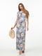 Сукня лавандового кольору в квітковий принт | 5461924 | фото 6