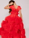 Платье красное | 5465243 | фото 4