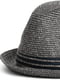 Шляпа серо-синяя | 5466116 | фото 2