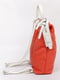 Сумка-рюкзак коралового кольору | 5465396 | фото 2