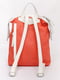 Сумка-рюкзак коралового кольору | 5465396 | фото 3