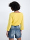 Блуза лимонного цвета | 5474936 | фото 3