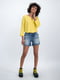 Блуза лимонного цвета | 5474936 | фото 5