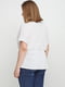 Блуза белая с принтом | 5476781 | фото 2
