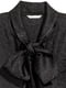 Сукня-туніка чорна з однотонним візерунком | 5476832 | фото 2