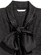 Сукня-туніка чорна з однотонним візерунком | 5476832 | фото 3