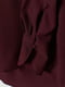 Блуза темно-бордовая | 5477397 | фото 2