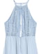 Платье серо-голубое | 5477512 | фото 2