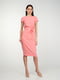 Платье розово-кораллового цвета | 5473380