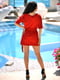 Сукня червона з поясною сумкою | 5483270 | фото 7