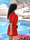 Сукня червона з поясною сумкою | 5483270 | фото 9