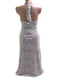 Платье А-силуэта бежевое с принтом | 5486371 | фото 3