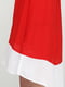 Платье А-силуэта красно-белое | 5486391 | фото 4