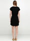 Платье А-силуэта черное | 5486398 | фото 2