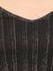Платье А-силуэта черно-серебристое | 5486402 | фото 4
