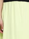 Платье А-силуэта серо-желтое | 5486410 | фото 4